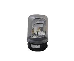 B400RTH024.7 E2S  Rotating Beacon B400RTH  24vDC 7:CLEAR 35w Halogen G6.35/GY6.35 IP65